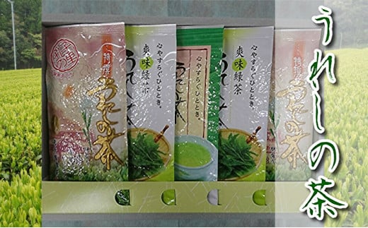 嬉野茶 うれしの茶 緑茶 バラエティー セット | 嬉野茶 うれしの茶 緑茶 人気 バラエティー セット 自家製 孔子園製茶 _z-53