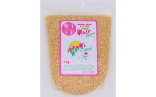 発芽玄米 れんげちゃん コシヒカリ 4kg ／ お米 こしひかり 愛知県 No.126