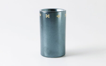 【美濃焼】護-mamori- 骨壺 三具足セット Black 【角富製陶所】 仏具 供養 カジュアル 家族[MFP032]
