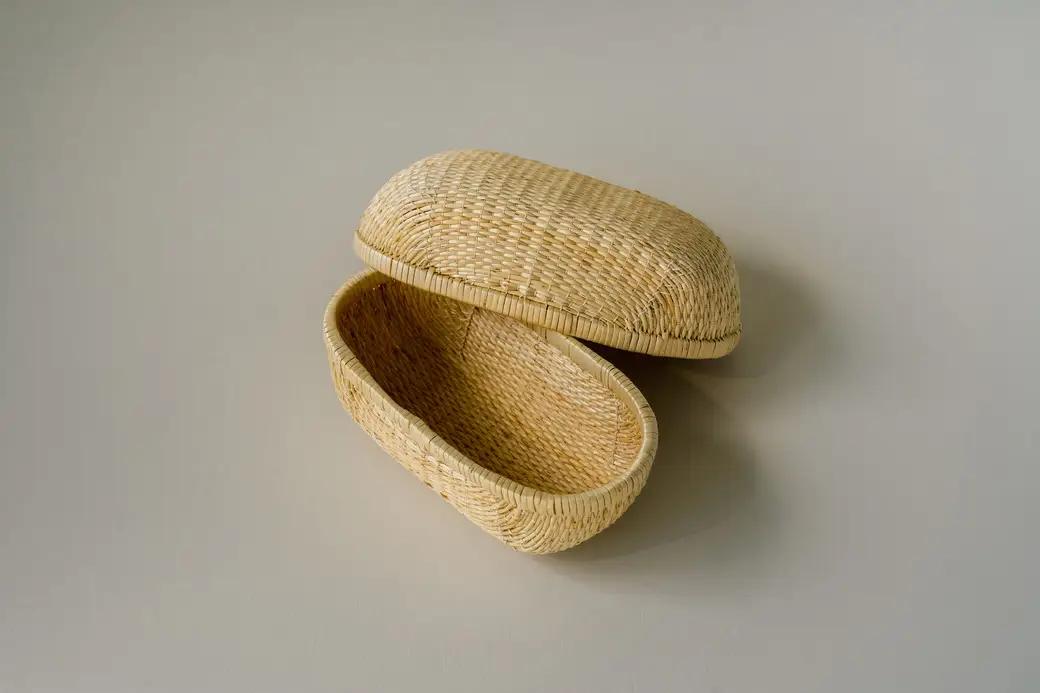 【伝統工芸品】KORI ANRI JAPAN「MUSUBU ヤナギの器」 "Mサイズ" 柳行李 / 豊岡杞柳細工 飯行李 弁当箱 お弁当 行楽 ピクニック ランチボックス
