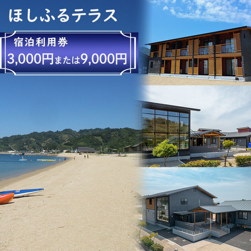 【ふるさと納税】 ほしふるテラス姫ケ浜 宿泊利用券 （3000円 または 9000円分） | 温泉 旅行 トラベル チケット トライアスロン 宿泊 宿泊券 予約 観光 愛媛 松山 人気 おすすめ