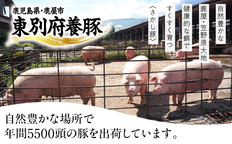 【10/1(木)より寄附金額改定予定】2043 鹿屋産豚肉 バラスライス 1.4kg　KN079-004【有限会社東別府養豚】
