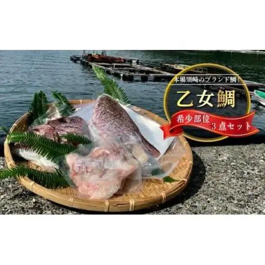 【 鯛 】 希少部位  3点セット