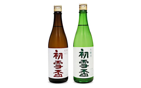 日本酒セット 初雪盃 特別純米・本醸造セット 720ml 各1本 日本酒セット BJCM016