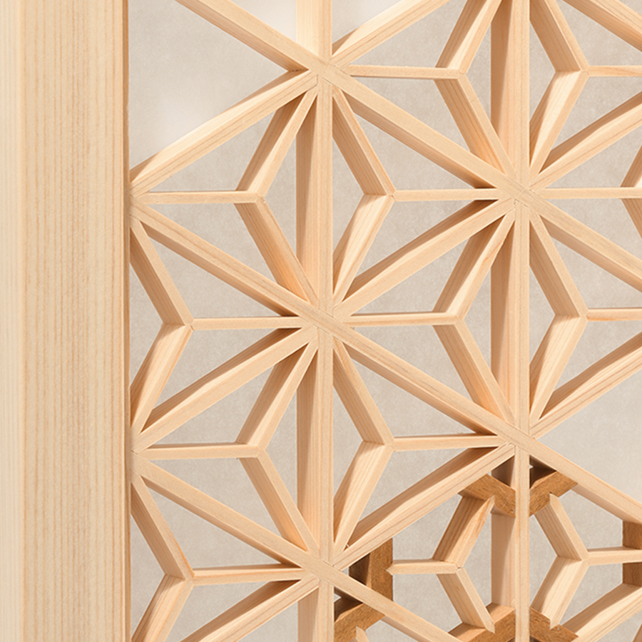 ＜Kinomo＞組子行燈