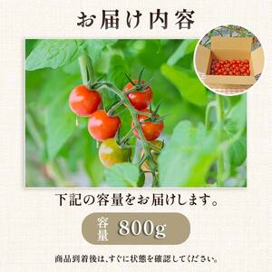 ＜特別栽培農産物＞ファームサイドのこだわりミニトマト 800g 野菜 特別栽培 農産物 サラダ ピクルス 炒め物 食品 本庄産 関東 F5K-508