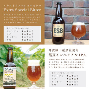 クラフトビール 〈芳香&フルボディ〉 飲み比べ（3種12本） ビール [ZIG04]