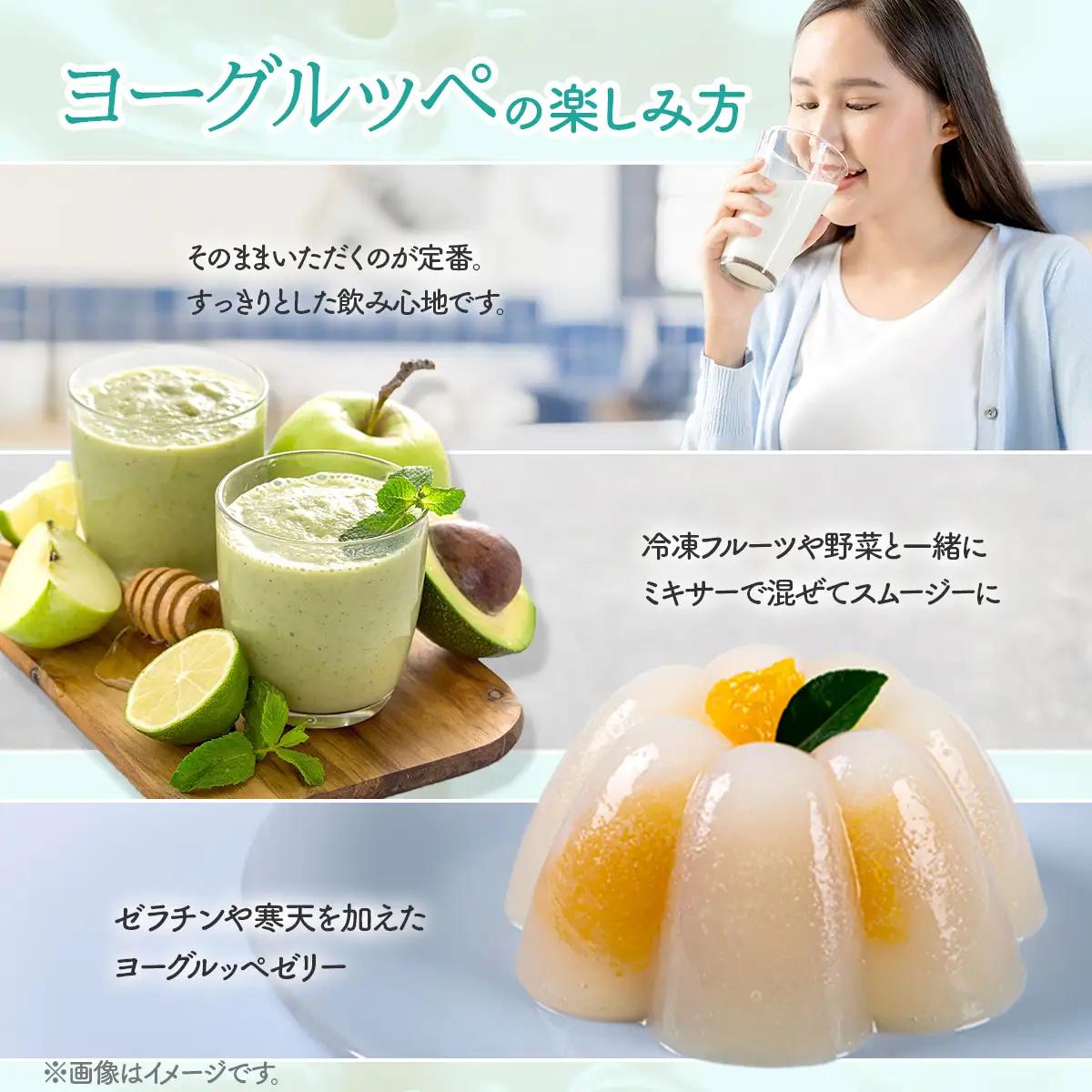 【ジャパン・フード・セレクショングランプリ受賞】北海道日高乳業 ヨーグルッペ200ml×24本 | BRTR002