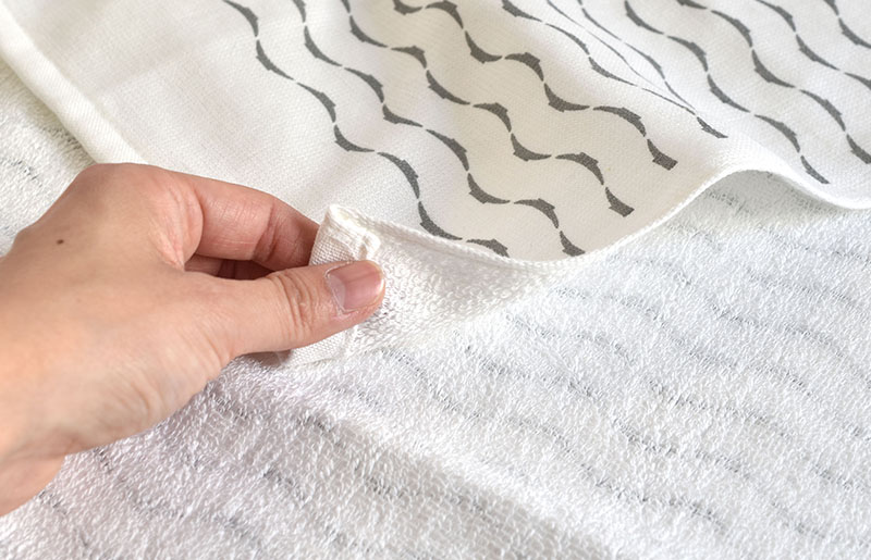 W094 まごころ手ふきん 1枚（柄おまかせ） お試し泉州タオル