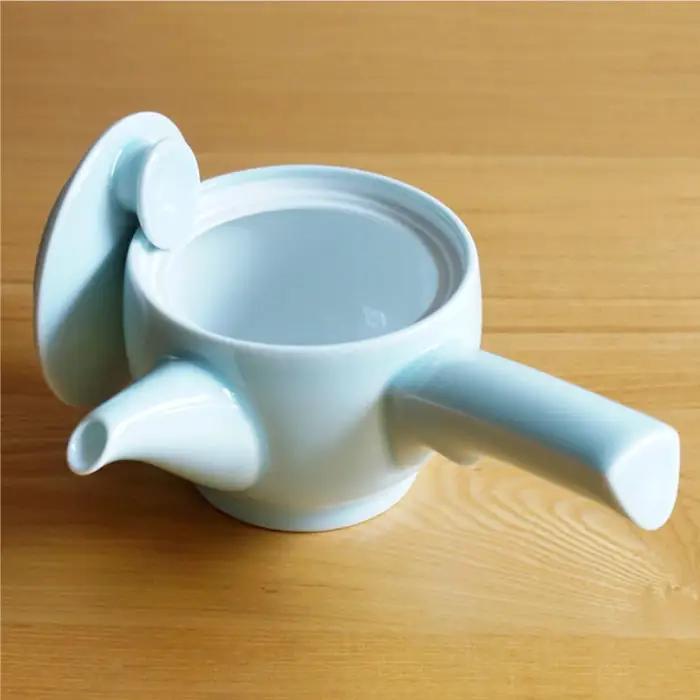 【白山陶器】【茶和】グッドデザイン賞 急須 青白釉 食器 【波佐見焼】 [TA90] 波佐見焼