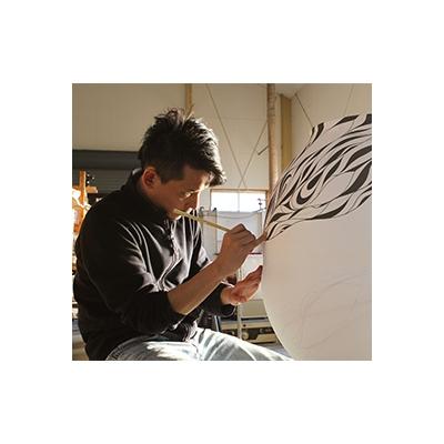 ふるさと納税 松前町 和将窯　匠の一品　エチュードライスボウル&箸置き |  | 02