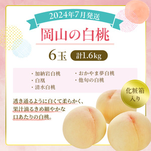 桃 定期便 2024年 先行予約 岡山 の 桃 食べ比べ 3回コース もも モモ 岡山県産 国産 フルーツ 果物 ギフト