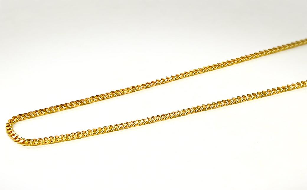 【造幣局検定刻印入り】純金 0.45Φ二面喜平ネックレス 5ｇ45cm【 純金 金 貴金属 ネックレス 装飾 希少 高級 記念 金属 K24 ホールマーク 24金 良質 資産 茨城県 つくば市 】