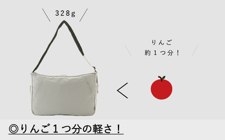 【TO&FRO】2泊3日 手ぶらで出かけられる 大容量 ショルダーバッグ【グレージュ】| ショルダーバッグ  