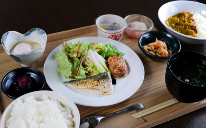 朝食一例
