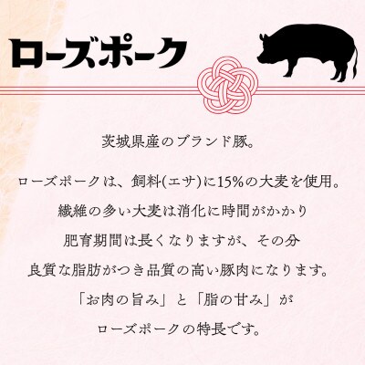 ローズポーク肩ローススライス 約800g【配送不可地域：離島・沖縄県】【1458556】