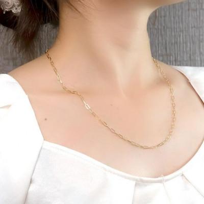 ふるさと納税 昭和町 18金 ネックレス 50cm クリップチェーン 18k ゴールド 220726ns103yn50 |  | 01