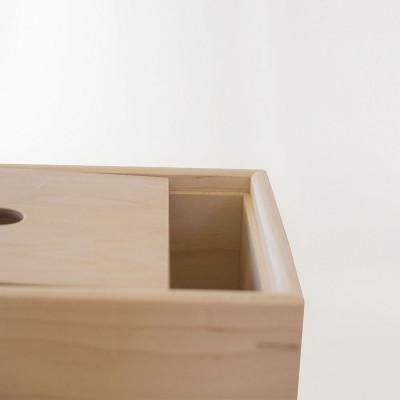 ふるさと納税 旭川市 旭川家具 cosine コサイン ティッシュボックス　メープル_01299 |  | 01