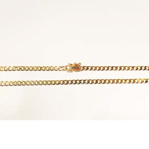 18金 6面シングル喜平ネックレス 50cm(50043397-50)