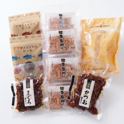 ふるさと納税 焼津市 柳屋本店のご飯のお供セット　佃煮　かつお節　6種詰合せ(a14-126) |  | 01