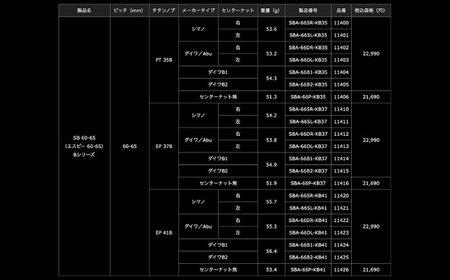 LIVRE リブレ SB 60-65 EP 41B ダイワ右巻き(オールブラック)  / 釣り具 釣り用品 釣り アウトドア 亀山市 / 有限会社メガテック[AMBB256-15]