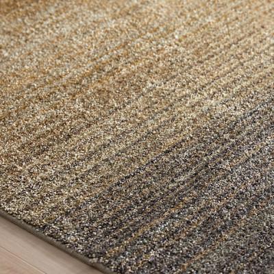 ふるさと納税 和泉市 【190×190cm】心地よいカーペット ラグ (オンブレー) カラー:グレージュ |  | 02