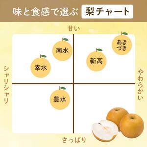 渡辺果樹園の幸水梨　約3kg＜8月中旬～9月上旬にお届け＞ F7X-0162