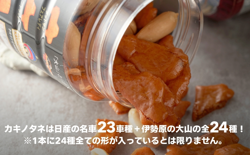 新型カキノタネ(ベーシック・スカイライン・フェアレディ) 計6個(3種×各2本) 竹内製菓 【0002-0146-01】
