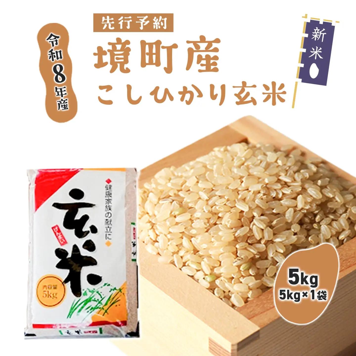米 玄米 コシヒカリ 5kg 新米 令和8年産 米 S278