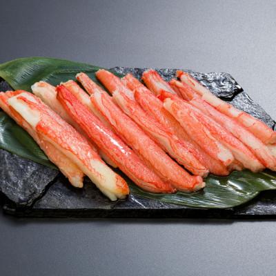 ふるさと納税 小清水町 【訳あり】手間いらず 本ズワイガニむき棒身500g 完全殻むき100% ハサミ不要・殻むき済み