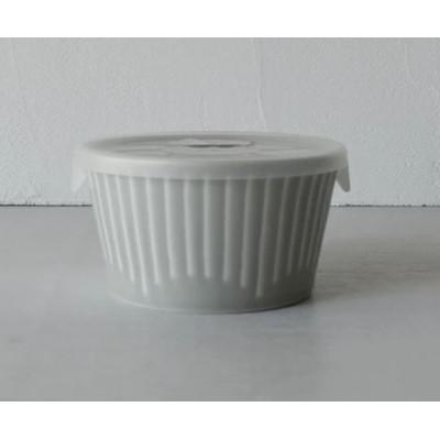 ふるさと納税 長崎県 【波佐見焼】φ11cmノンラップ鉢5個組 花ふわりグレー 　5 10145 |  | 01
