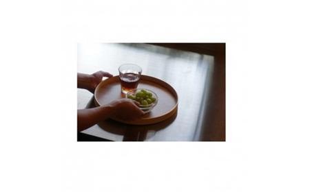 Round Rays Tray S タモ Ash  ｜トレー プレート お皿 皿 食器 インテリア