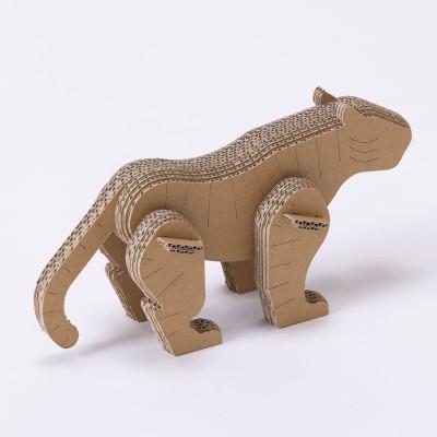 ふるさと納税 刈谷市 段ボール工作キット　干支シリーズ　トラ |  | 01