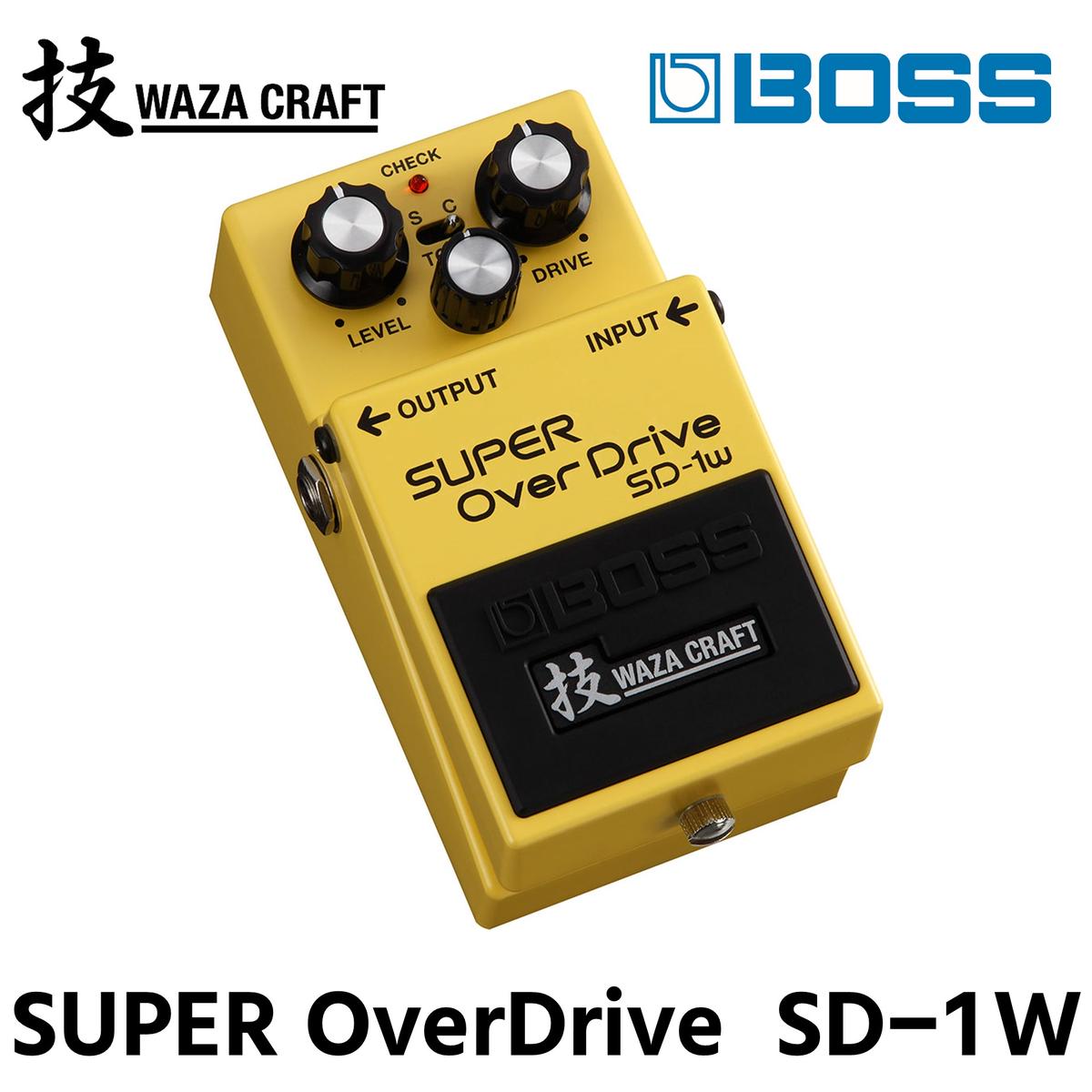 【ふるさと納税】【BOSS】WAZA CRAFT/SD-1W/SUPER Over Drive【配送不可：離島】 雑貨 日用品 オーディオ機器