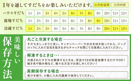 ＜2026年予約受付＞ 徳島県産 訳あり【B級】すだち 1kg《9月上旬〜9月末発送予定》佐那河内村