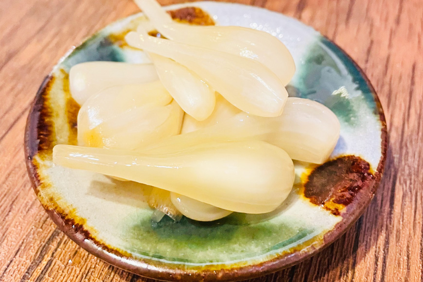 【期間限定発送】 島らっきょう 沖縄 キムチ 100g 甘酢漬け 100g 2個 食べ比べ セット [NOGU's 沖縄県 伊江村 ie47bde420012] らっきょう おつまみ 伊江島 らっきょ