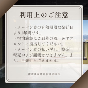 宿泊利用券 50,000円分 / 諏訪湖温泉旅館協同組合 宿泊 上諏訪温泉 諏訪湖 信州 長野県 諏訪市 諏訪 [44-09]