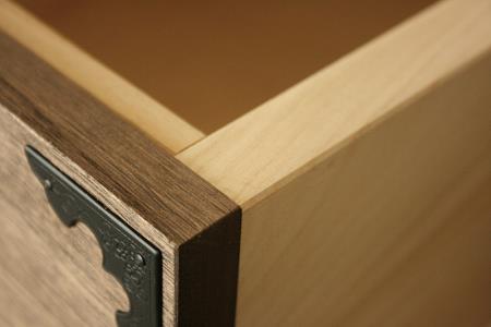 桐たんす 民芸タンス 牡丹6段：C422-001