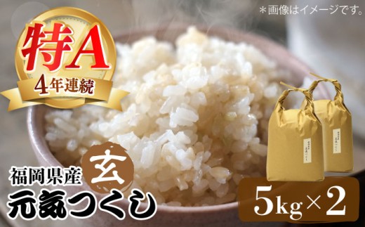 米 【特A】「元気つくし」5kg×2袋 [10kg] [玄米]《築上町》【株式会社ベネフィス】 [ABDF031] 米 ご飯 ごはん こめ コメ おにぎり 40000 40000円