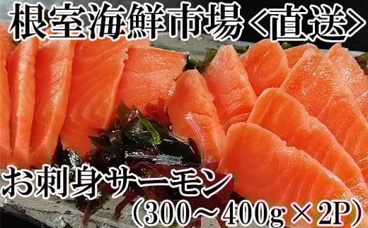 A-11127【年内配送可】  お刺身トラウトサーモン約300～400g×2P