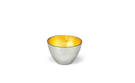 [高岡銅器]ぐい呑 - 大 - 金箔