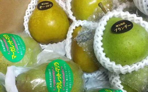 7-014-014 山口さんちの洋梨 3種詰め合わせ 5kg【9月下旬~発