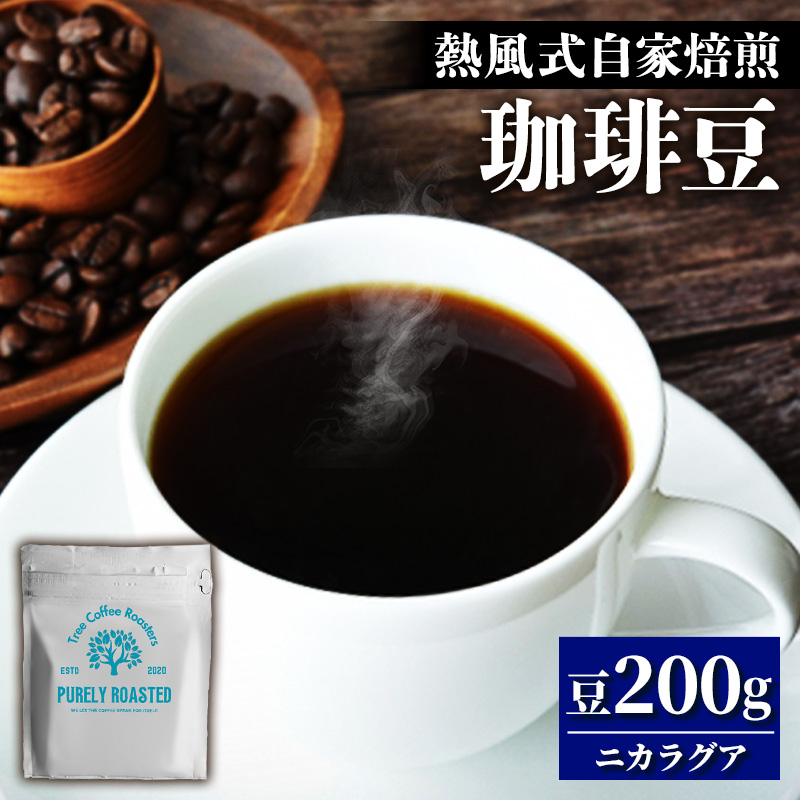 【完全受注焙煎】Tree Coffee Roasters「ニカラグア バニラレモネード ファンキー ナチュラル ハイロースト」 200g - コーヒー 豆 こだわり 自家焙煎 沖縄県 八重瀬町