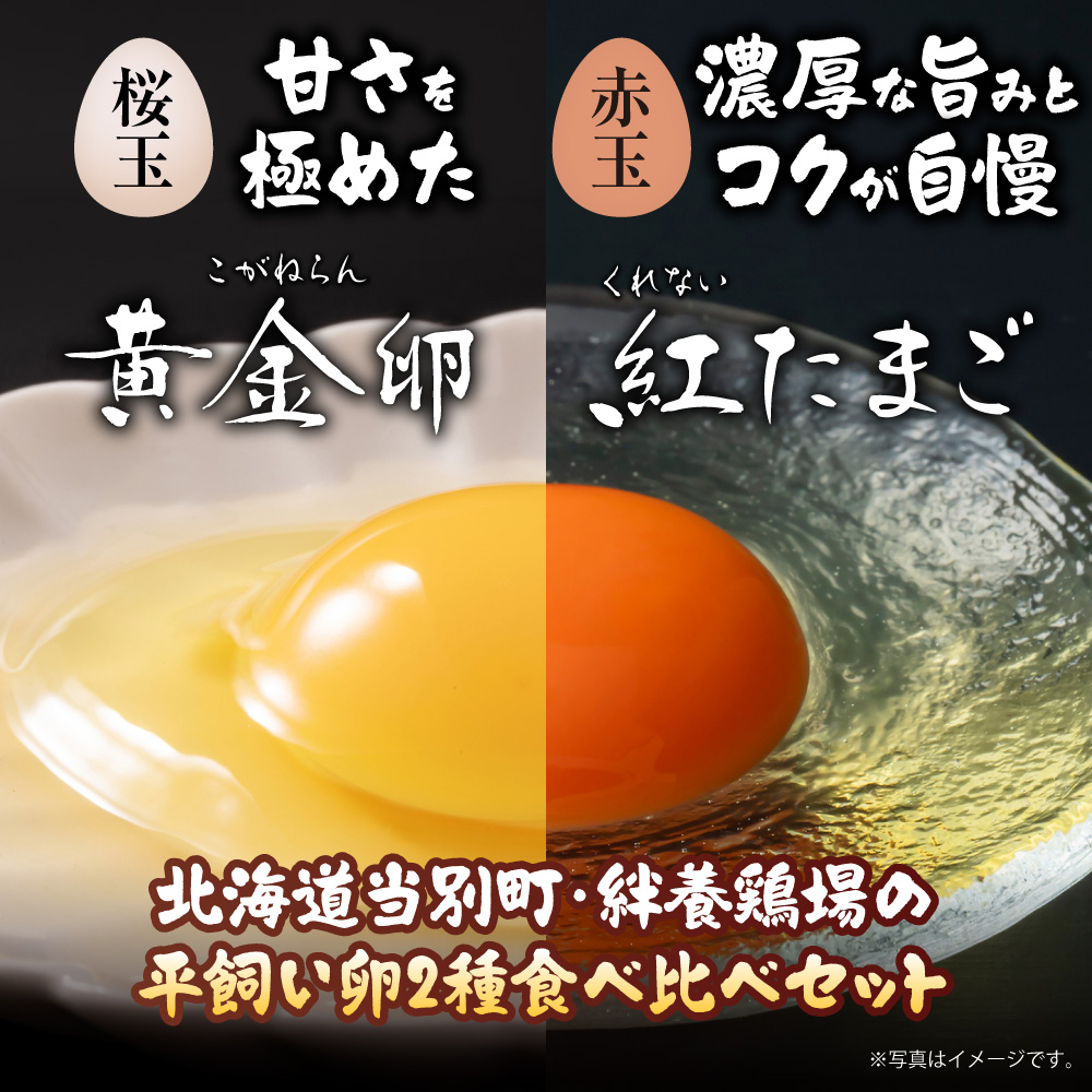 紅たまごと黄金卵 各30個セット_tb62-003