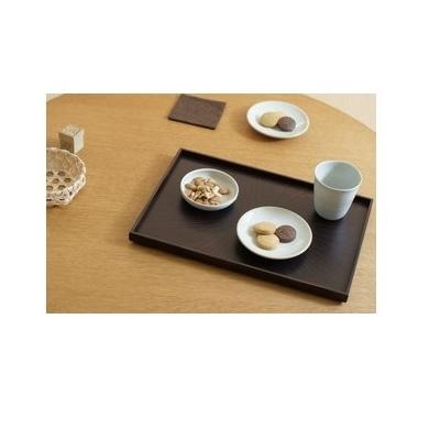 ふるさと納税 徳島市 Rectangle RaysTray　黒檀〜ebony〜【DR010】 |  | 03