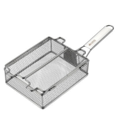 【ふるさと納税】炭火もも焼き器 鶏肉やコーヒー豆、銀杏を煎るなどアウトドアやキャンプで大活躍!　81062150【1664222】