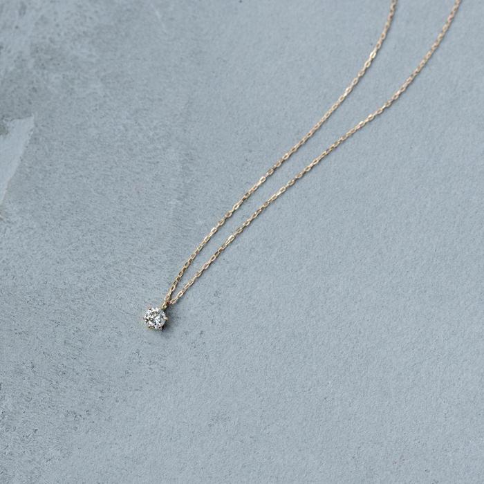 【ふるさと納税】【K18イエローゴールド ダイヤモンドネックレス】0.1ct 上品な6本たてづめ 存在感バツグン 長さ45cm 【レビューキャンペーン実施中】 SN1004-K18