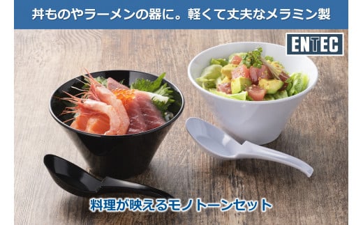 丼＆レンゲモノトーンセット FC009035