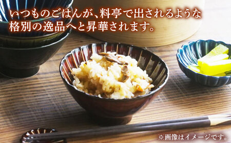 【美濃焼】ぎやまん陶 味ごはん 茶碗 ペア 漆ブラウン×漆ブラウン【カネコ小兵製陶所】食器 ごはん茶碗[MBD217-5]