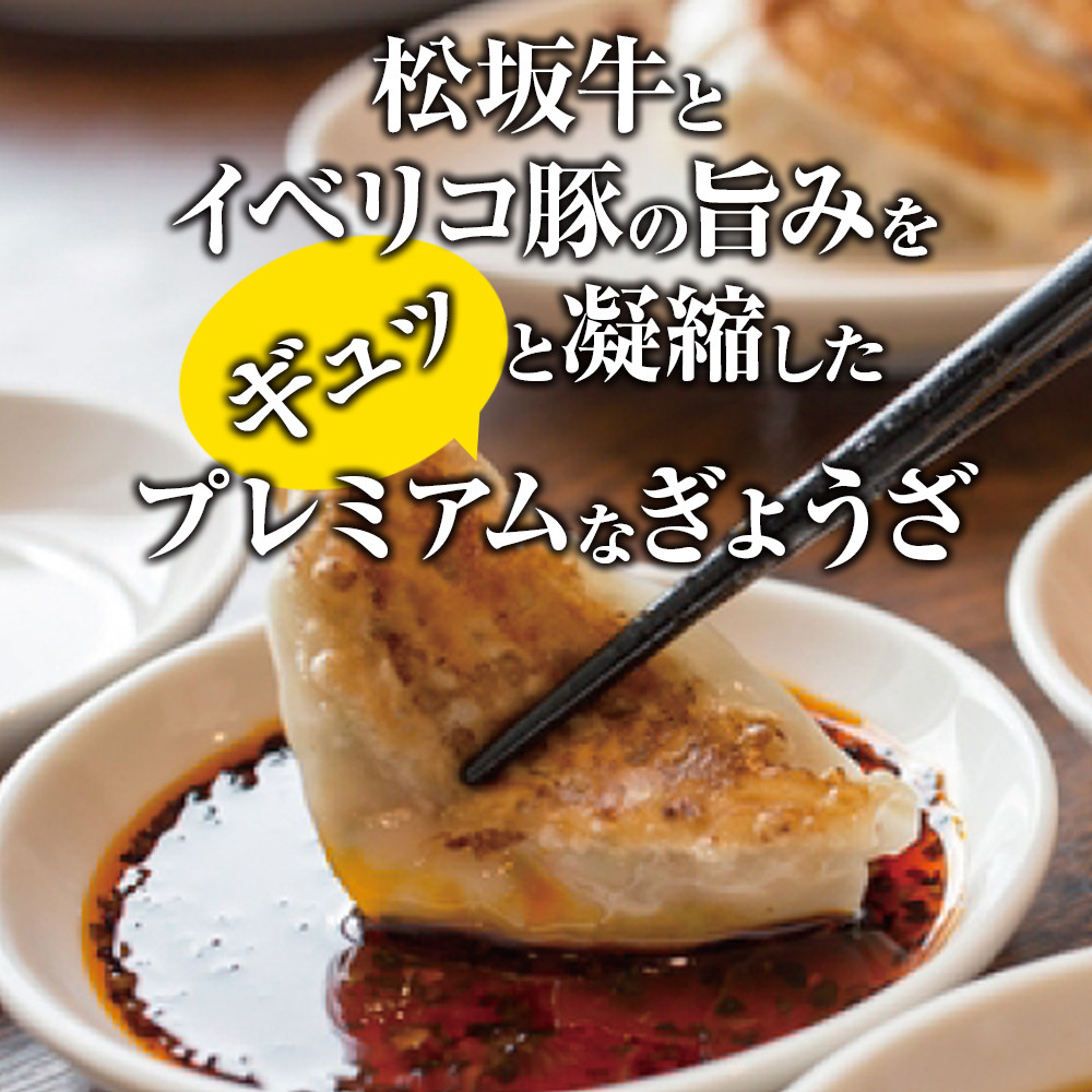 2回目：松阪牛＆イベリコ豚ぎょうざ（18個入）×3箱